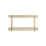Hitit Dekorasyon Gold Metal&cam Dresuar Hana