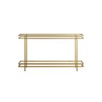 Hitit Dekorasyon Hana Gold Metal&cam Dresuar Gold