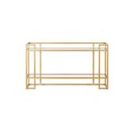 Hitit Dekorasyon Jeade Gold Metal&cam Dresuar