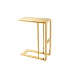 Hitit Dekorasyon Polina Gold C Sehpa Gold