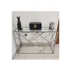 Hitit Dekorasyon Renna Paslanmaz Metal Dresuar&konsol Gümüş