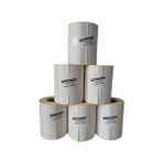 Hitmax 100 x 120 + 6 Termal Etiket G.100 mm Y.120 mm Bir Rulo 250 Adet - 100 x 120 mm