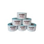 Hitmax 40 x 20 + 6 Termal Etiket G.40 mm Y.20 mm Bir Rulo 1000 Adet - 40 x 20 mm
