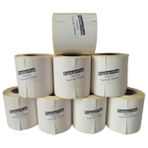Hitmax 70 x 50 + 16 mm Termal Etiket G.70 mm Y.50 mm Bir Rulo 400 Adet - 70 x 50 mm