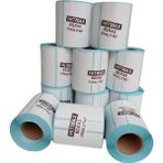 Hitmax 80 x 40 + 12 Termal Etiket G.80 mm Y.40 mm Bir Rulo 500 Adet - 80 x 40 mm