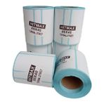 Hitmax 80 x 40 + 6 Termal Etiket G.80 mm Y.40 mm Bir Rulo 500 Adet - 80 x 40 mm