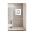 Hiva Banyo ve Tuvalet Aspiratörü, 280 M³/h Debi, 45 Db Sessiz, 20 W Enerji, Ipx4 Su Sıçrama Korumalı, 230 V, 50 Hz, Duvar Tavan Uyumlu, Dekoratif, 150 mm Çap, Beyaz Havalandırma Fanı - standart
