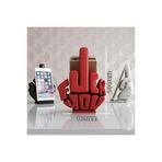 hivhestın Asi Parmak Telefon Standı - 3D Baskı Sanat Eseri | 16x11 cm