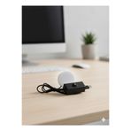 hivhestın Bambu Lab Uyumlu LED Lamp Kit Muadili - Masa Abajur Aydınlatma Seti | USB Girişli ve Özel Anahtarlı Siyah