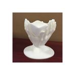 hivhestın El Şeklinde 3D Yazıcı Dekoratif Kase - 17x17x15 cm Beyaz 17 x 17