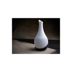 hivhestın Modern 3D Baskı Dekoratif Vazo | 25 cm | PLA Malzeme Beyaz
