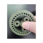 hivhestın Stres Çarkı Planet Dişli Mekanizma – PLA Malzeme (6.5 cm, Siyah/Beyaz/Gümüş Gri) 3D Yazıcı