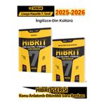 Hız 2025-2026 Müfredat 7.Sınıf Hibrit İngilizce-Din Kültürü Konu Anlatımlı Etkinlikli Soru Bankası