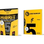 Hız 2025 5. Sınıf Türkçe Soru + Hibrit - Konu Seti 2 Kitap Güncel Müfredat