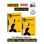 Hız 2026 6.Sınıf Fen-İngilizce %100 Yeni Marif Müfredat Soru Bankası+Android Kalem