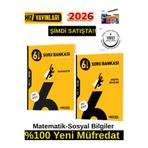 Hız 2026 6.Sınıf Matematik-Sosyal%100 Yeni Marif Müfredat Video Çöz. Soru Bankası+Android Kalem