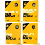 Hız 2026 9. Sınıf Matematik + Edebiyat + Tarih + Coğrafya Soru Bankası Seti 4 Kitap