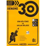 HIZ 8.SINIF DİN KÜLTÜRÜ 30 DENEME
