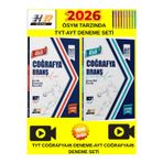 Hız Ve Renk 2026 Tyt Coğrafya 45 Deneme+Ayt Coğrafya 45 Deneme Seti+Tablet Kalem