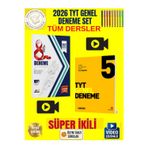 Hız Ve Renk Tyt 2026 Tüm Dersler 8 Li Deneme +Hız Yayınları Tyt 5 Li Genel Deneme Set+Kalem