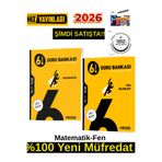 Hız ve Renk Yayınları Hız 2026 6.Sınıf Matematik-Fen%100 Yeni Marif Müfredat Video Çöz. Soru Bankası+Android Kalem