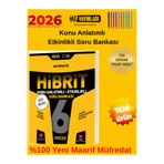Hız ve Renk Yayınları Hız 2026 6.Sınıf Matematik Hibrit %100 Yeni Maarif Model Konu Anlatımlı Etkinlikli Soru Bankası