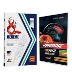 Hız Ve Renk Yayınları Tyt 8 Li Deneme İle Paragraf Soru Bankası Seti 2 Kitap