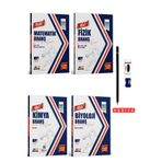 Hız ve Renk Yayınları Tyt Matematik15*40-Fizik40*7-Kimya40*7-Biyoloji40*6 Branş Denemeleri(Kalem Seti Hediyeli)