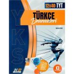 Hız ve Renk Yayınları TYT Türkçe Denemeleri 12 x 40 Üniversite Hazırlık Kitap Seti