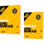 Hız Yayınları 10. Sınıf Kimya - Biyoloji Soru Bankaları - Soru Bankası