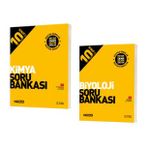 HIZ YAYINLARI 10. SINIF KİMYA - BİYOLOJİ SORU BANKALARI