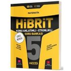 Hız Yayınları 5.Sınıf Matematik Hibrit Konu Anlatımlı Soru Bankası