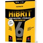 Hız Yayınları 6. Sınıf Matematik Hibrit Konu Anlatımlı Etkinlikli Soru Bankası Hız Yayınları