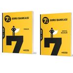 Hız Yayınları 7.sınıf Türkçe ve Sosyal Bilgiler soru bankası set