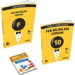 Hız Yayınları 8. Sınıf Fen Bilimleri Uzmanı ve Hız Yayınları LGS Uzman Fen Deneme - Yerim Seni LGS