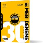 Hız Yayınları 8. Sınıf İngilizce Dikkat Deneme 30 Adet LGS Sınavına Hazırlık Tekil Ürün