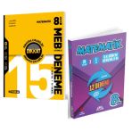 Hız Yayınları 8. Sınıf Matematik 15 Li Deneme - Koray Varol Ilk Dönem Denemeleri