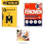 Hız Yayınları 8. Sınıf Matematik Soru Bankası ve Fenomen 8b Soru Bankası Priz Tutuculu