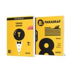 HIZ YAYINLARI 8. SINIF TÜRKÇE UZMANI SORU BANKASI + TÜRKÇE PARAGRAF SORU BANKASI (2 KİTAP)