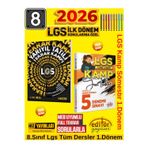Hız Yayınları Hız Yarıyıl Lgs 8.Sınıf Yarıyıl 1.Dönem Kamp+Editör 1.Dönem Lgs Tam İsabet 5 Deneme Tüm Ders