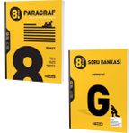 Hız Yayınları LGS 2023 8. Sınıf Paragraf - Geometri Soru Bankası 2 Kitap