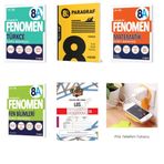 Hız Yayınları LGS Paragraf+Fenomen Yayınları 8A Türkçe,Matematik ve Fen Bilimleri soru bankası seti (2hediye)