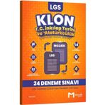 Hız Yayınları Mozaik Yayınları 8. Sınıf LGS T.C. İnkılap Tarihi ve Atatürkçülük Klon 24 Deneme