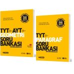 HIZ YAYINLARI TYT - AYT GEOMETRİ + TYT PARAGRAF SORU BANKASI