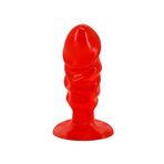 Hızlı Express Butt 11 Cm Vantuzlu Anal Plug Jel Anal Penis G-Spot Mastürbatör