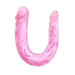 Hızlı Express Double Dong 30 Cm Çift Taraflı Jel Dildo Anal Vajinal Penis