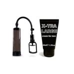 Hızlı Express Lovetoy 20 Cm Süper Vakum Penis Pompası + X-Tra Large Krem 50 Ml