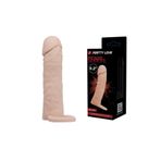 Hızlı Express Pretty Love 5 Cm Dolgulu Realistik Uzatmalı Penis Kılıfı Dildo Ten Rengi Penis