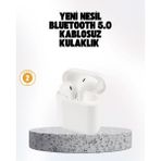 Hızlı Şarj Destekli 2. Nesil Bluetooth 5.0 Ergonomik Kulaklık ( Lisinya )