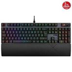 Hızlı stok Asus Rog Strix Scope Ii Rx Aura Sync Rgb Mekanik Türkçe Tuş Dizilimi Rog Rx Red Swıtch Ip57 Multı Fonksiyonel Oyuncu Klavyesi Siyah